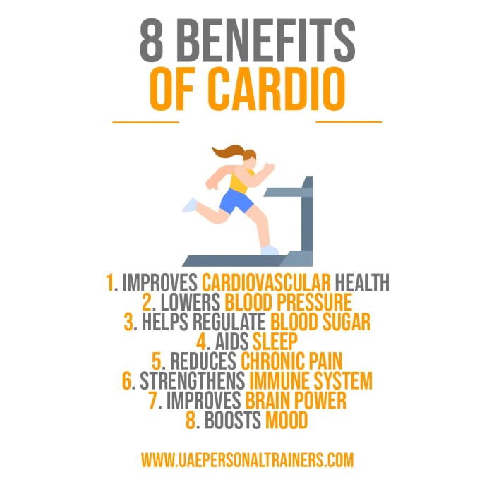 Cardiovascular benefits exercises